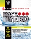 BASE Performance Hydro - Lemon Lime | 28 porzioni all'interno di ogni borsa mylar eco-friendly | Miscela di destrosio, fruttosio, maltodestrina ed elettroliti essenziali.
