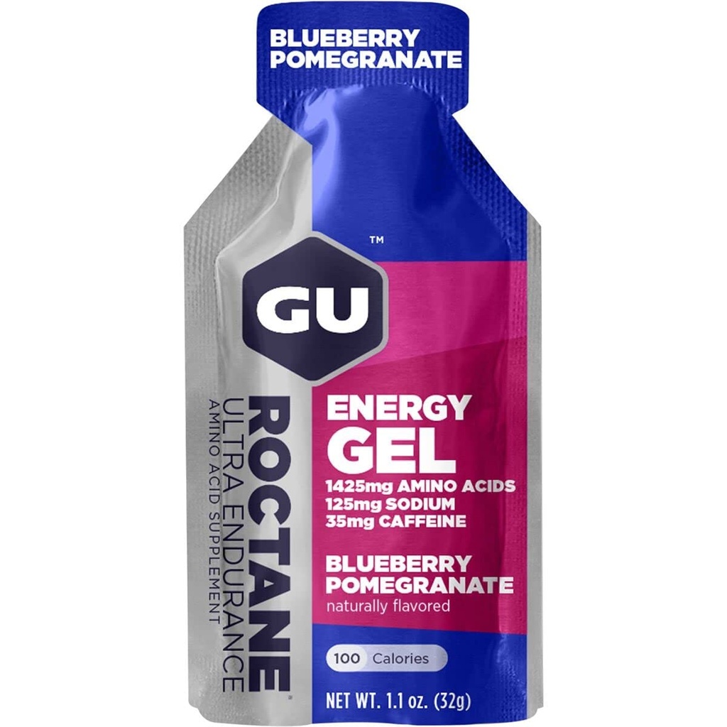 Gu Roctane Energy Gel - 24 Pack Blueberry