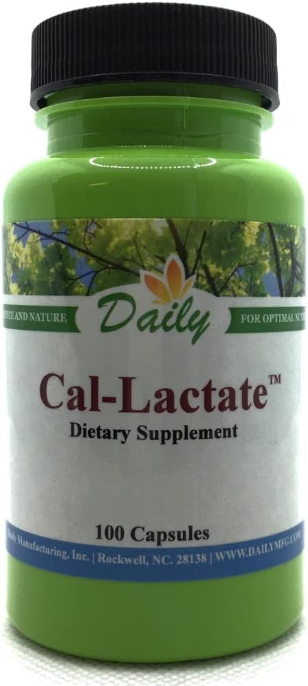 Capsule di Calcium LactateTM 100 di produzione giornaliera