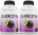 DOCTOR RECOMANDED SUPPLEMENTARI Quercetin 1000mg Per Serving - Integratore di vitamina, (Vegan | Non-GMO) (120 capsule di verdure, confezione di 2)