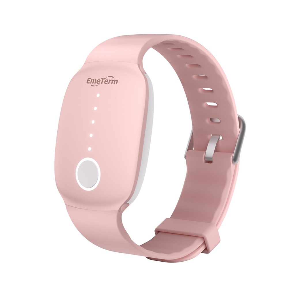 EmeTerm Fashion FDA-Cleared Rilievo Nausea Electrode Stimulatore Mattina Sickness movimento Sickness Vomit Relief Ricaricabile No Gel Droga Bande da polso gratuite senza effetti collaterali