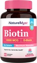 Biotina 10000 mcg, Alta Potenza, Biologicamente Attivo, Olio di cocco a freddo per assorbimento massimo, Senza Gelatina, Capelli, Unghie, Pelle, 60 Softgel vegetariani