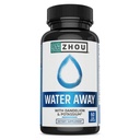 ZHOU Water Away Herbal Formula per l'equilibrio fluido sano | con Dandelion, Potassium, Green Tea & More | 60 capsule