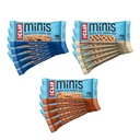 CLIF BAR Minis - Variety Pack - Realizzato con avena biologica - 4-5g Protein - Non-GMO - Plant Based - Snack-Size Energy Bars - 0,9 oz. (30 Conteggio)