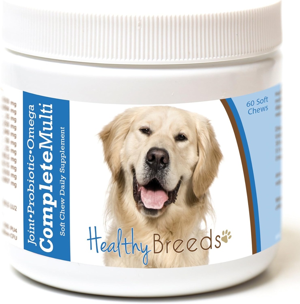 Allevamenti sani Golden Retriever Tutto in un Multivitamin Soft Chew 60 Conte