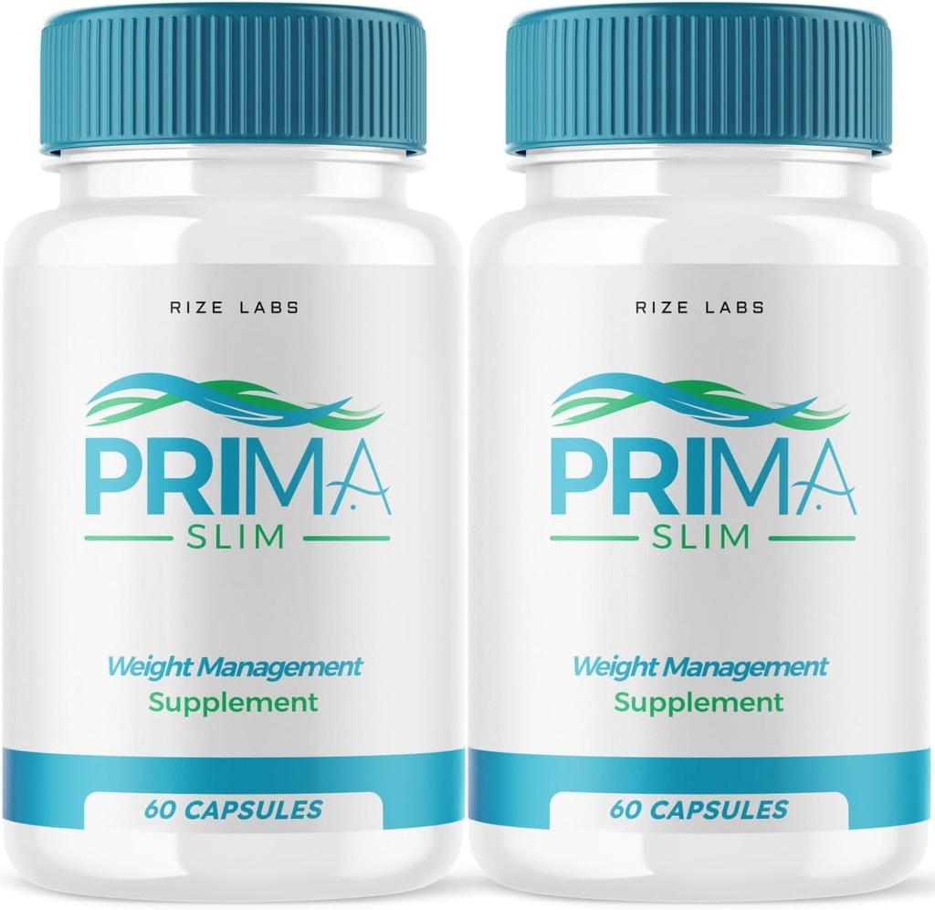 Rize labs Prima Slim Supplement, Prima Slim Capsule per essere Sani e Fit, Prima Slim Advanced Formula, Prima Slim Pills for Great Body, Prima Slim Pastillas Review (120 Capsules) (Pack of 2)