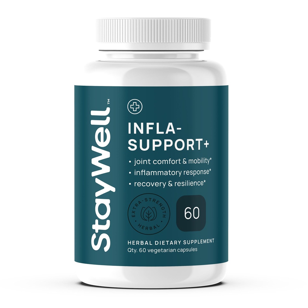 Infla-Support Plus- 750mg Integratore di erbe miscela con Curcumin e Ashwagadha Estratto, Shatavari, Kavach, Fenugreek, Pippali, Guduchi, Shilajit, Goshura e Sunthi 60ct