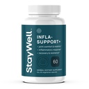 Infla-Support Plus- 750mg Integratore di erbe miscela con Curcumin e Ashwagadha Estratto, Shatavari, Kavach, Fenugreek, Pippali, Guduchi, Shilajit, Goshura e Sunthi 60ct