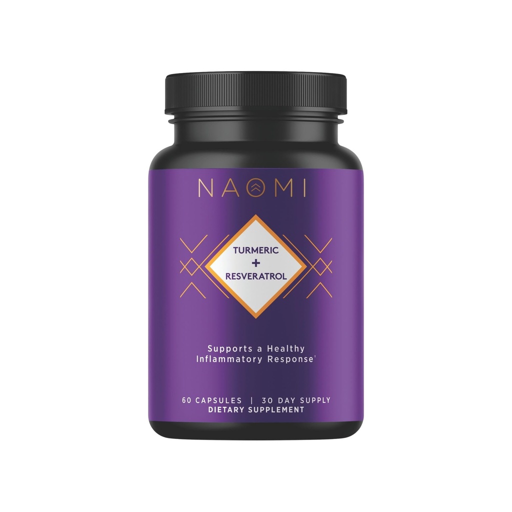 Curcuminoidi della curcuma di NAOMI Tutti standardizzati 1000mg 95% Curcuminoidi, BioPerine ad alto assorbimento & Resveratrolo, Studi clinici, Supporto congiunto, Supporta risposta muscolare sana