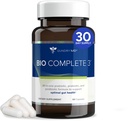 Gundry MD® Bio Completo 3, 3-in-1 Probiotici per la salute del fegato, integratori probiotici per la digestione, supplemento di sostegno Bloating, gas, colture alimentari, livelli di energia, pelle e messa a fuoco, alimentazione di 30 giorni