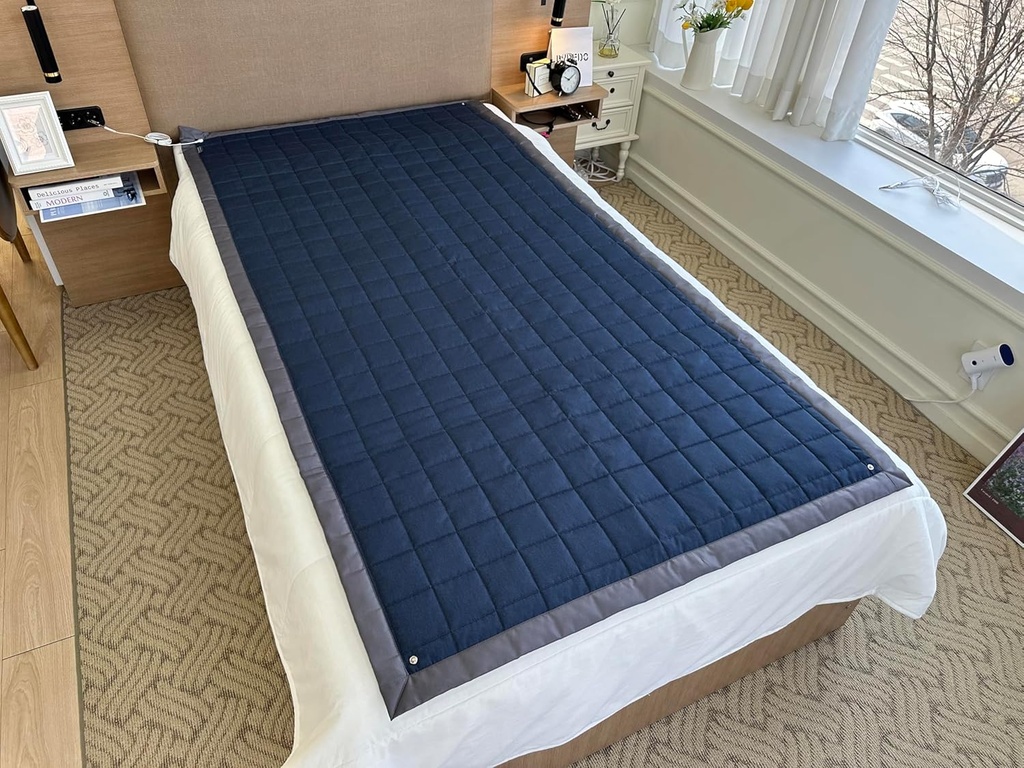 Tessuto in acciaio Mat-Stainless, 59x79 pollici (Navy)