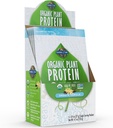 Giardino della vita Organic Plant Protein Smooth Vanilla Polvere - Single Serving Packets (5-Pack) - Vegan, Grain Free & Gluten Free Plant Based Protein Agitare con 1B CFU Probiotici e enzimi, 15g Proteine