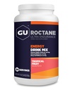 GU Energy Roctane Ultra Endurance Energy Drink Mix, Vegan, senza glutine, Kosher, 35 mg di caffeina, e Dairy-Free n-the-Go Energy per qualsiasi allenamento, 3.44-Pound Jar, frutta tropicale