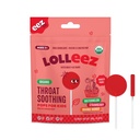 Lolleez Organic Lollipops for Kids Sore Throat Relief, Variety Pack Perfetto per lenire Un Sore Throat Mentre Degustazione Grande, Fragola, Watermelon & Orange Mango, 28 Conte
