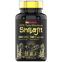 tnvitamins Shilajit Capsule 2400 MG - 180 Capsule | 100% Pure Himalayan Shilajit Capsule per Uomo e Donne | Shilajit Resina Supplemento | Tre Mesi di Alimentazione!