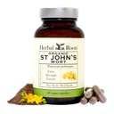 Herbal Roots St Johns Wort Capsule | 450 mg per Serving | Pure St. John Wort with No Binders or Fillers Non OGM | 60 Vegan Capsule