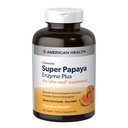 American Health Super Papaya Enzyme Plus - 360 compresse masticabili - The After-Meal Supplement - Non-GMO - 120 Serve