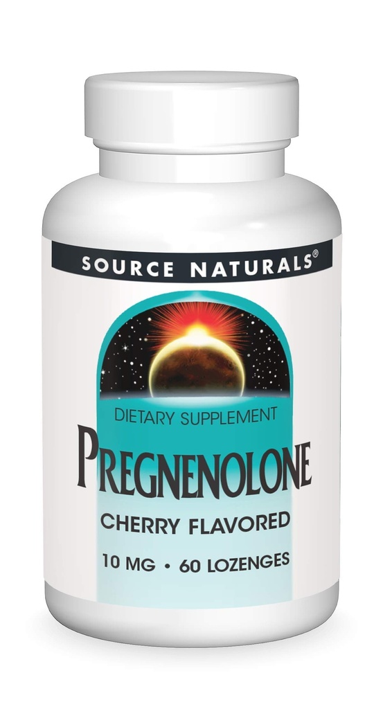 Sorgente Naturals Pregnenolone, 10mg - 60 Cherry Lozenges