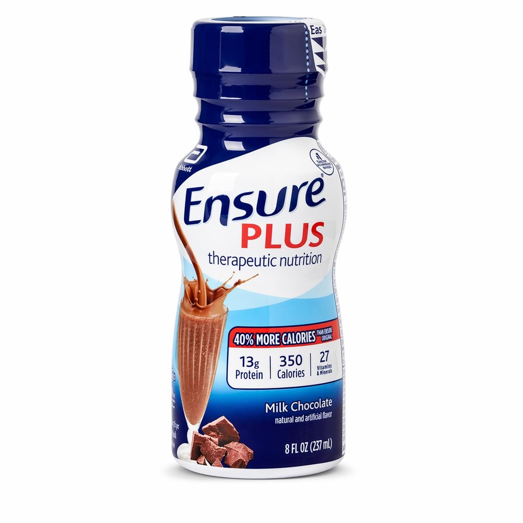 Assicurare Plus Creamy Milk Chocolate Shake - 24 x 8 bottiglie di oncia