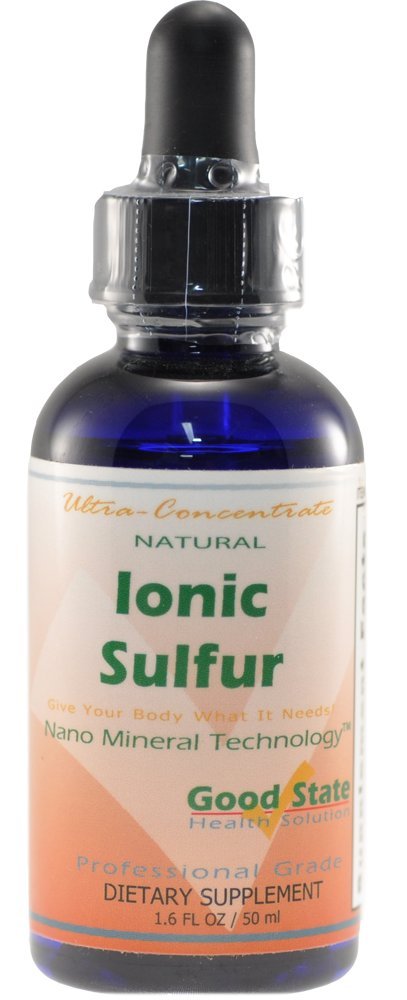 Buone minerali ioni liquidi di stato - Sulfur Ultra Concentrate - (10 gocce uguali 30 mg) (100 porzioni per bottiglia)