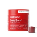 HumanN SuperBeets Energy Plus con estratto di semi di uva - Polvere di radice di barbabietola, Estratto di tè verde, caffeina, vitamina C, non OGM, 5.87oz