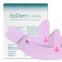 Epi-Derm Mastopexy Anchor Shape Silicone Tape – Anchor Design su misura per il recupero della riduzione del seno - Aiuta Smooth & Fade Scars – Premium-Grade Silicone, riutilizzabile & lavabile – Clear, 5-Pairs