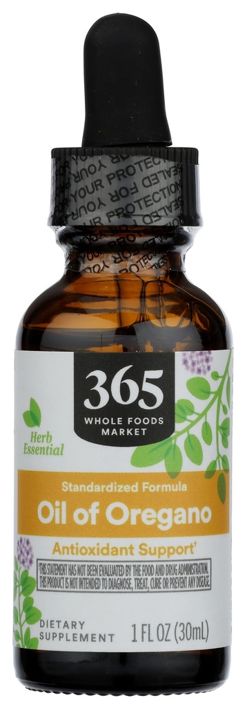 365 da Whole Foods Market, Olio di origano Liquid Extract, 1 Fl Oz