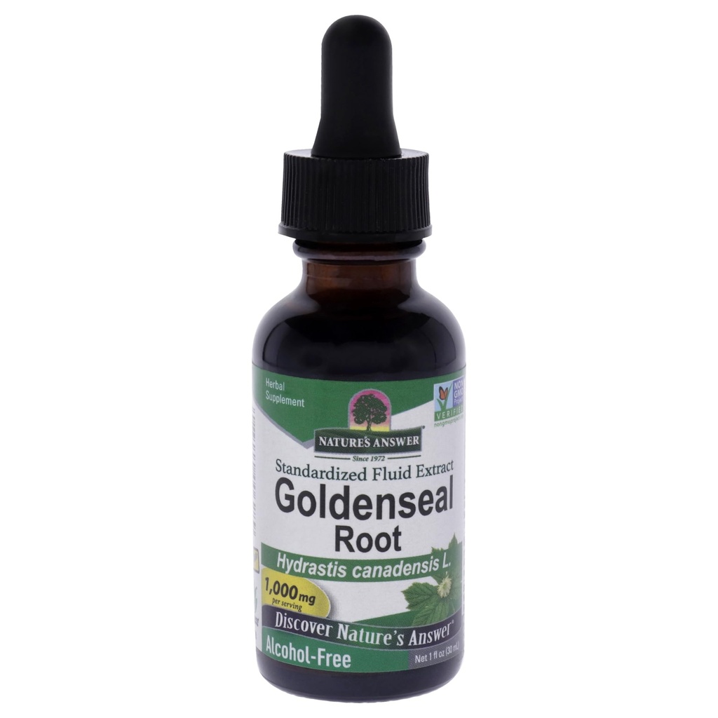 Risposta della natura Radice d'oro | Supplemento di erbe | Supporta un sistema immunitario sano | Gluten-Free & Alcohol-Free 1oz