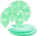 Caldo / freddo gel del seno Perlina Pacchetti di ghiaccio Raffreddamento del seno / Rilievo pastiglie per l'allattamento, Dolore infermieristico, Mastite, Engorgement, Gonfiore, Dutti Plugged | Latte Boost Let-Down & Production, 2 Pack (Green)