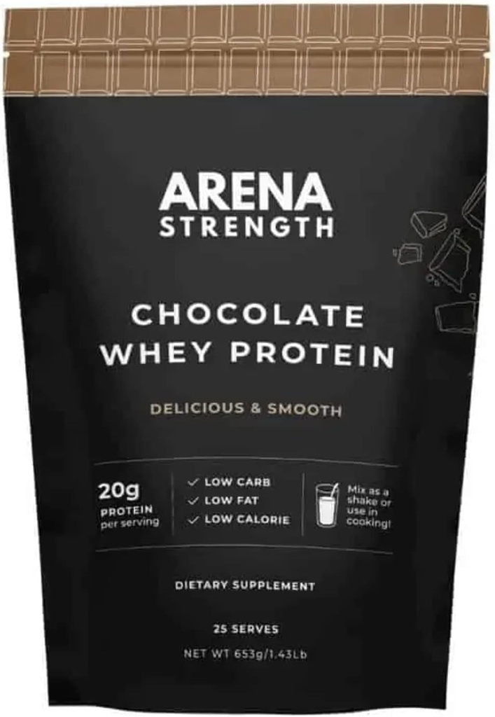 Polvere di proteine del siero di cioccolato di resistenza dell'arena