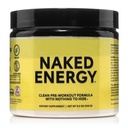 NAKED Energy - Polvere pre-allenamento pura per uomini e donne, vegano, non aromatizzato, sano pre allenamento - Nessun aggiunto dolcificanti, colori o sapori - 50 Serve