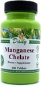 Daily Manufacturing Chelate Manganese (5 mg) 100 compresse