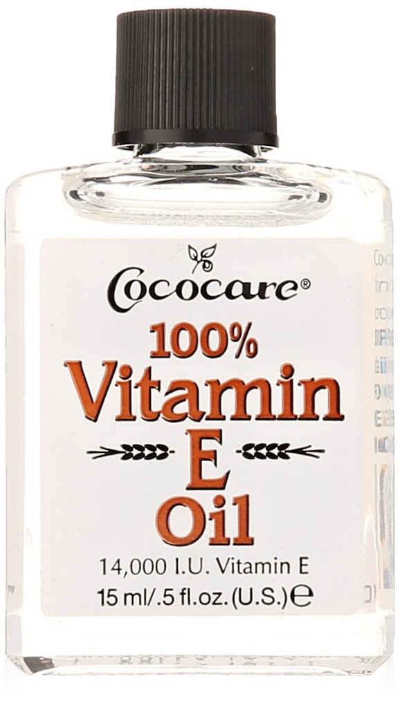 COCOCARE 100% Vitamina E olio, 14000 I.U., 0.5 Fl Oz - Protezione contro l'antiossidante della pelle