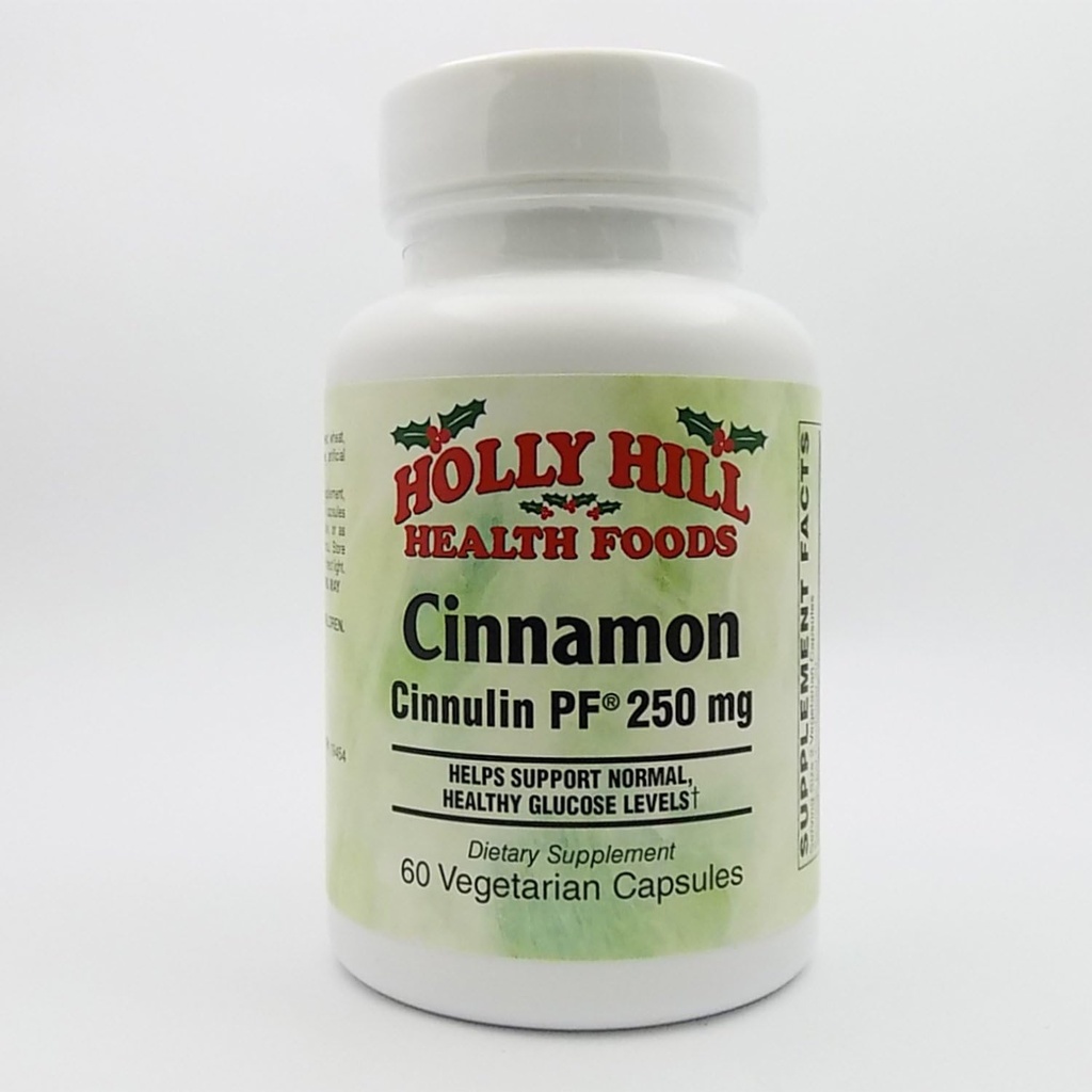 Cinnamon, Cinnulin PF 250 MG, 60 capsule vegetariane