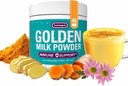 Turmaquik 3.2 Ounce Organic Golden Milk Turmeric Powder – Immune Support Superfood Blend con zenzero, pepe nero, curcumina, cannella, cardamomo, vitamine C, D, B6, B12 e zinco