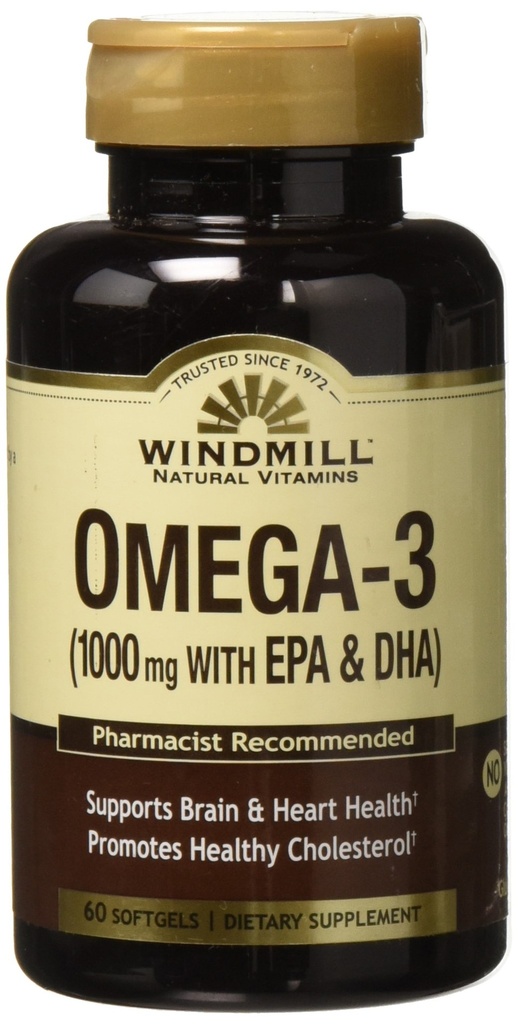 Omega 3 SFGL 1000MG WMILL Dimensioni: 60