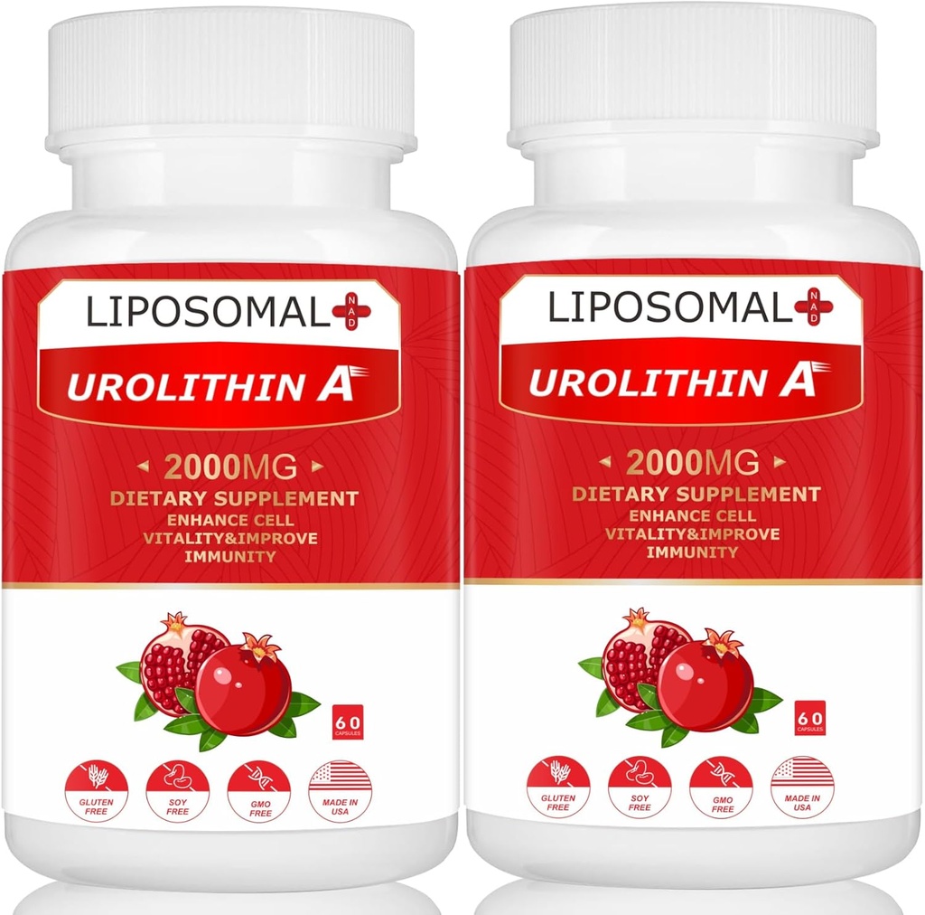 Liposomal Urolithin A Supplemento 2000MG per Energy 120 capsule