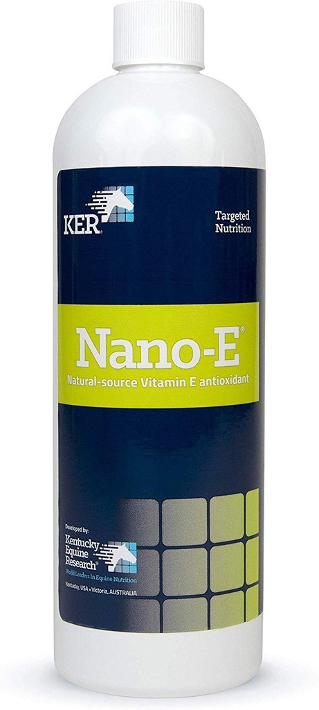 Kentucky Equine Ricerca Nano -E: Fonte naturale Vitamina E Antiossidante per Cavalli, 450 mL