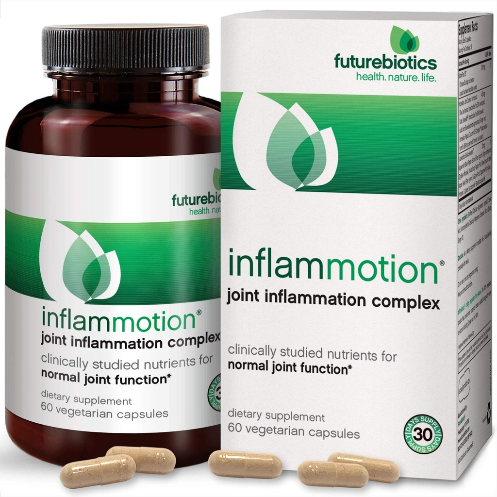Futurebiotics InflamMotion, Joint Inflammation Complex, 60 capsule vegetariane