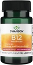 Swanson vitamina B-12 Lozenges 1000 mcg 100 Lozenges