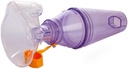 HealthAndYogaTM Spacer per l'utilizzo del Puffer - Aiuto adattivo per una migliore e più profonda consegna del Puff nei polmoni - coordina l'inalazione del Puff con il respiro naturale