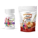 BariatricPal Interruttore Duodenal Confezione completa di vitamina di alimentazione di 30 giorni (Iron-Free Capsule Calcium Citrate Soft Chews with Probiotics - French Caramel Vanilla)