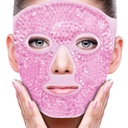 ZNÖCUETÖD Face Eye Mask Ice Pack per la riduzione del poffiness, Bags Under Eyes, Puffy Dark Circles, Migraine,Hot/Cold Pack con Soft Plush Backing (Pink #19)
