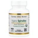 California Gold Nutrition Organic Spirulina Supplement, Con un Superfood Verde con Antiossidanti, Vegan Friendly, Gluten Free, Non-GMO, 500 mg,60 compresse