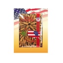 Hsu's SKU 122-4 | Medium Prong | Cultivated Wisconsin American Ginseng Direct from Ginseng Gardens | |氏花花 | 4oz Box, К参