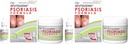 Formula di psoriasi REVITADERM di Dr. Blaine - Crema Topica con Tar di Carbone, Olio di Albero di Tè e Olio di Lavanda per Itching, Flaking, Dry, Cracked Skin Relief - 4 fl. oz. - Include la bottiglia di formato di viaggio (2-Pack)