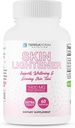 TerraForm Nutrition Skin Lightening Supplement, Glutathione 1000mg per Serving, Clears and Evens Skin Tones, aiuta a eliminare le macchie scure e le cicatrici di acne - 30 Serve