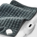 Pad riscaldante per il mal di schiena e periodi, FSA HSA Eleggibile, 12"x 24" Grande riscaldamento elettrico Pad per gomme, dolori muscolari, artrite, spalla, 2H Auto shut off, lavabile a macchina, umido e secco