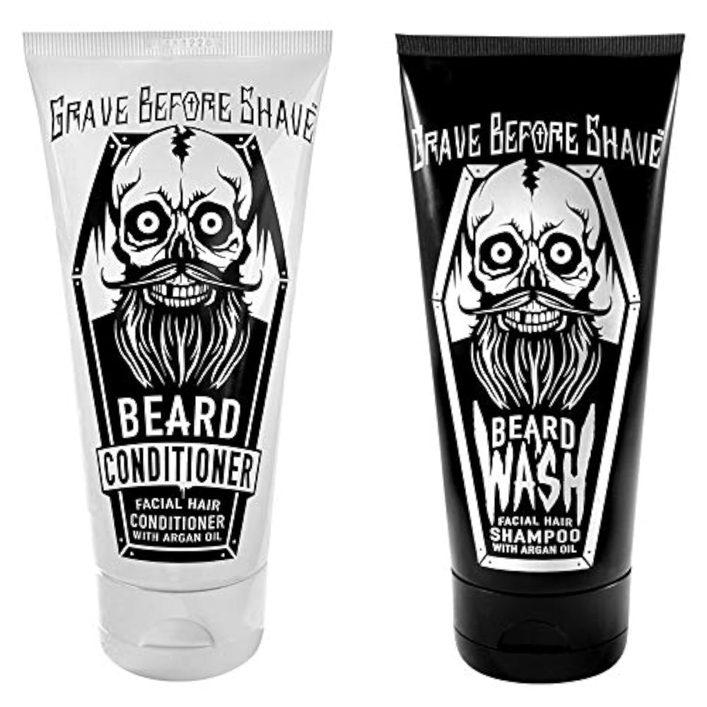 Grave Prima di ShaveTM Beard Wash & Beard Conditioner Pack
