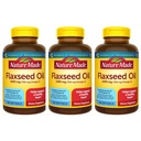 Olio di semi di lino biologico 1400 mg 700mg Omega 3 100 Liquid Softgels 3 PACK